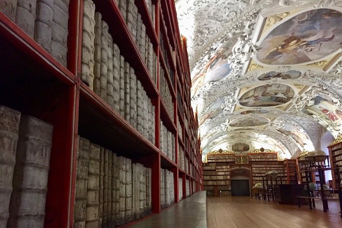 Private Custom Tour of Strahov Library and Prague - Charles Bridge statues and Old Town Square with the astronomical clock