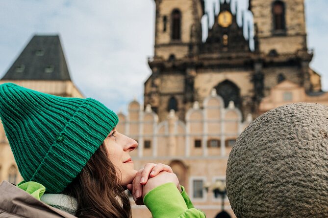 Private Photo Shoot in Prague Old Town - Old Town Hall and the Astronomical Clock area: timing matters for both photos and stories