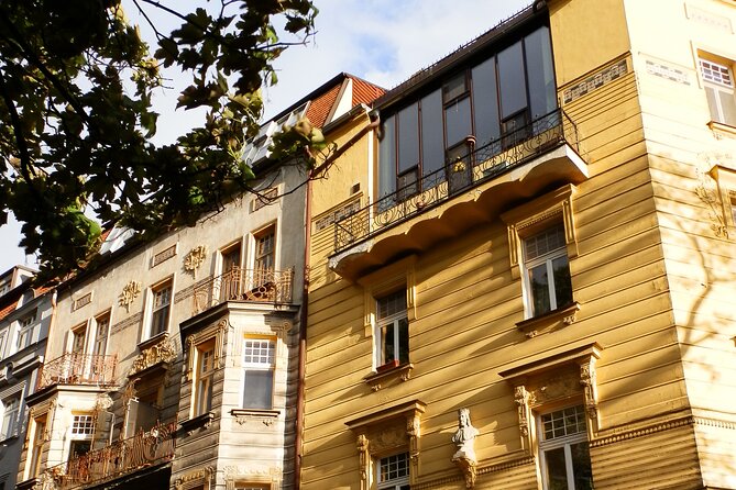 Private Prague Art Nouveau and Cubism Walking Tour - Hotel Central Palác (Hybernská 10): early Art Nouveau with a sharp identity