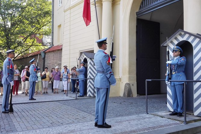 Private Prague Castle Tour with a Czech Guide, meet up at hotel - St. George’s Basilica: Small Stop, Big Time Period