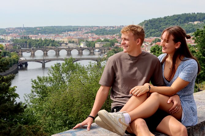 Private Prague Photoshoot for Individuals, Couples and Families - Franz Kafka Muzeum exterior option: Vltava views without going inside