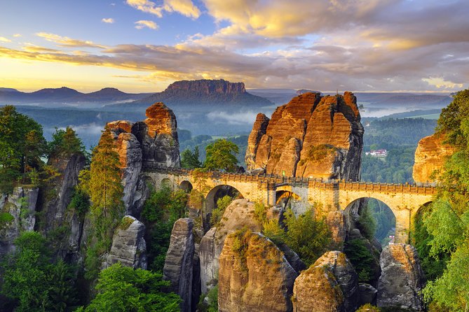 Private Tour: The Best Of Saxon Switzerland From Prague: Bastei Bridge & Dresden - Saxon Switzerland National Park: Elbe canyon views at Neurathen and Bastei