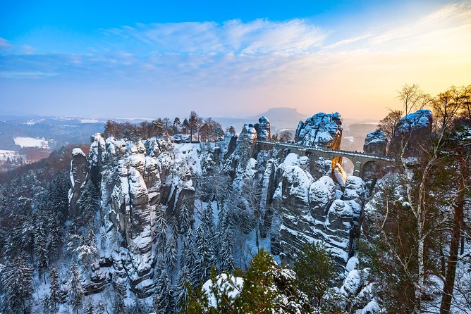 Private Tour: The Best Of Saxon Switzerland From Prague: Bastei Bridge & Dresden - Walking Bastei Bridge and the Neurathen castle ruins