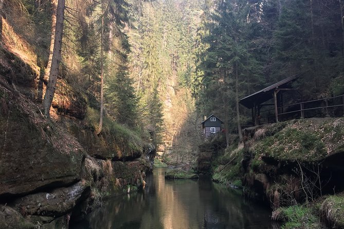 Private Tour to Czech-Saxon Switzerland National Park - Neurathen Castle ruins: short walk, big vertical feel