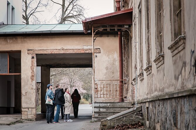 Psychiatric Hospital & Abandoned Cemetery - Stop 3: Psychiatric valley viewpoint over the Valley and Vltava River