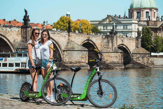Rent your E-Scooter Hugo Bike in Prague! - Starting at Na Poříčí–Florenc: easy access, easy return
