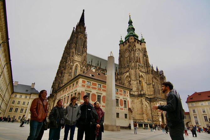 Royal Splendor Unveiled Private Prague Castle Interior Tour - Prašný most and the Deer Moat: Your Orientation in 5 Minutes