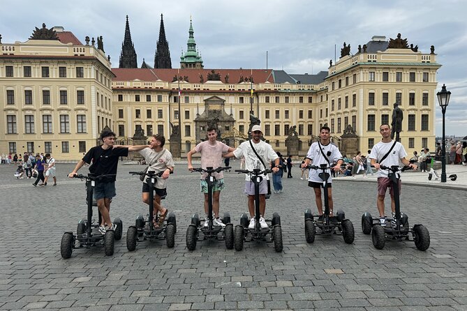 Scooter tours to Prague Castle and views. - Petřín: calm hill views, funicular access, and optional tower time