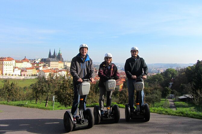 ️ Segway Fun Tour of Prague to Castle and Strahov Monastery viewpoint & Brewery - The Segway part: fast, but with real limits