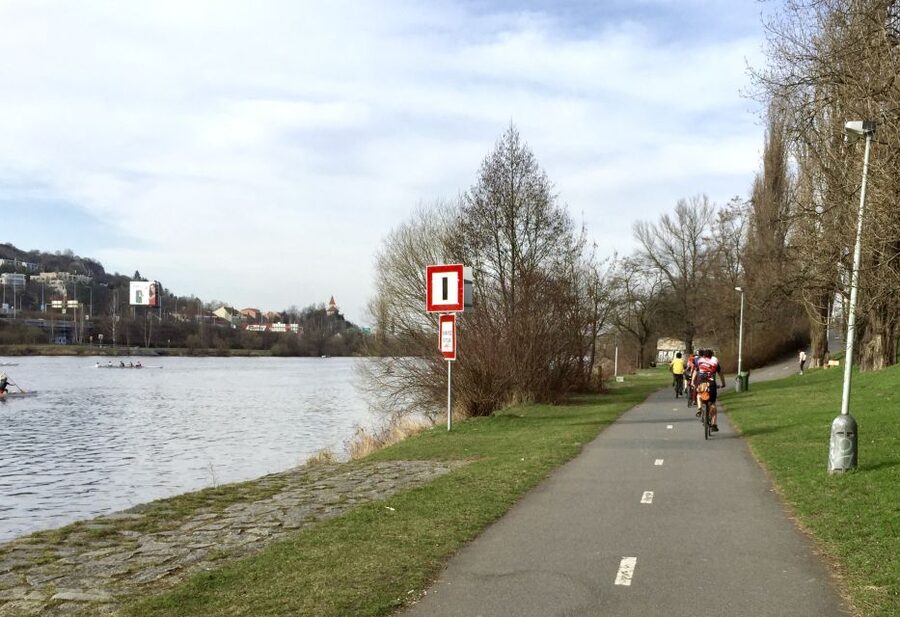 Self-Guided Bike Tour to Unetice Brewery - Únětice Stream Valley: forest riding that cools your head
