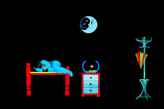 Skip the Line: WOW Show Black Light Theater in Prague Ticket - The One-Hour Timeline and Seating Reality