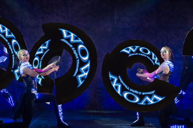 Skip the Line: WOW Show Black Light Theater in Prague Ticket - 4D Effects, Music, and the Mood: Where It Works Best