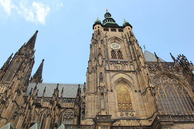 Small-Group Tour of Prague Castle with a local guide - St. Vitus Cathedral interior with a local guide