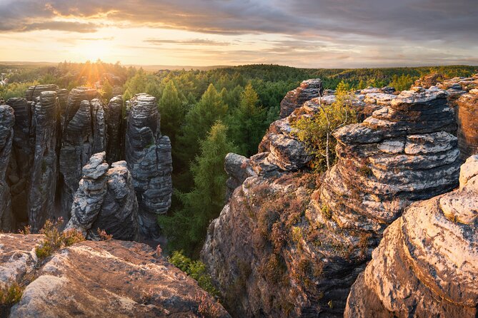 Stunning Views of Bohemian Switzerland: Gate, Tisa Rocks, Bastei - How this tour keeps walking sane: easy hiking, free gear, and extra park transport