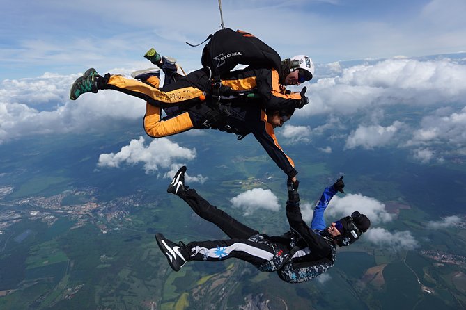 Tandem Skydiving Adventure in Prague - Climbing to 15,000 Feet: The Part That Builds Nerves (and Views)