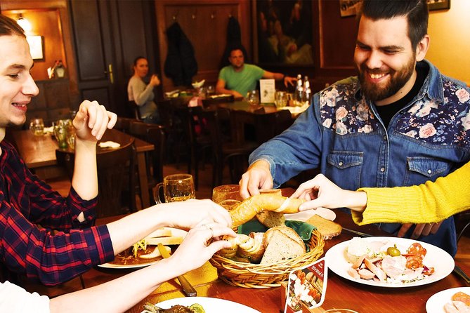Taste your way through Czech food history - Stop 1 in the gourmet passage: modern snacks in an old setting