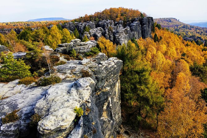 Terezin & Bohemian Switzerland from Prague: Bastei, Narnia & Café - Terezín Memorial: guided, structured, and emotionally serious