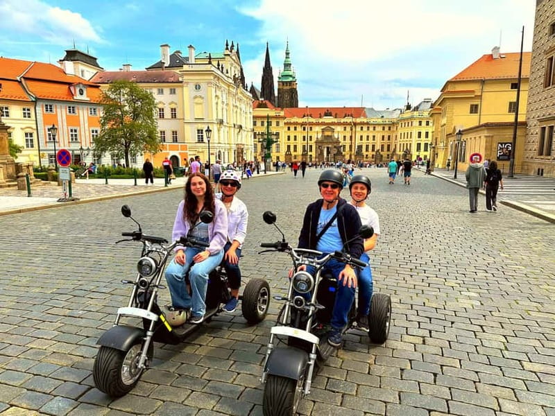 The Best ❤️ Trike Prague city tour live guided in English - Key takeaways before you ride