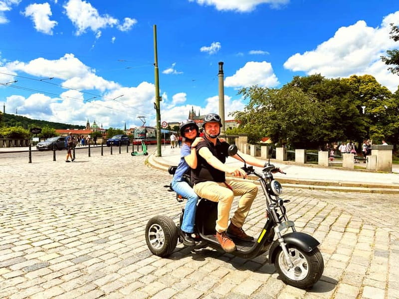 The Best ❤️ Trike Prague city tour live guided in English - Why a trike tour works so well for Prague’s center