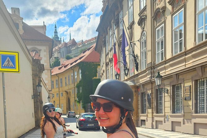 The Highlights of Prague on eBike or electric Scooter - Safety training, helmets, and getting comfortable fast