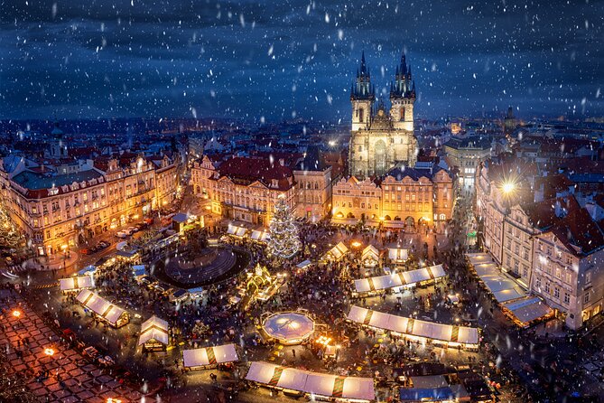 Tour 3 Magical Prague Markets with Locals, Christmas Goodies incl - Old Town Hall and the Astronomical Clock: iconic sights, not a long ticket line