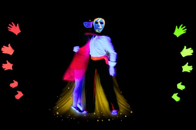 Underground Black Light Theatre Interactive Show in Prague - Why HILT feels different from regular Prague theatre