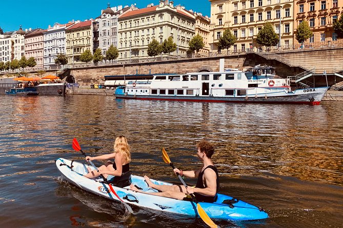 Unique Canoe Tour in the Heart of Prague - English guide quality and the Sam factor