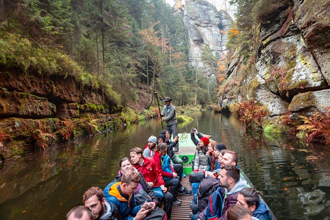 VIP Best Reviews: Bohemian & Saxon Switzerland from Prague - Tisá Rocks in winter: a sandstone maze with ice support