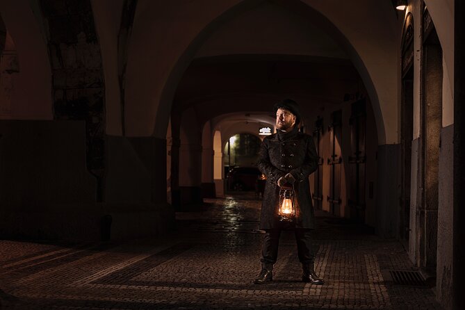 Walking Night Tour Ghost Stories and Legends of Prague's Old Town - Stop 5: an eerie medieval cemetery edge