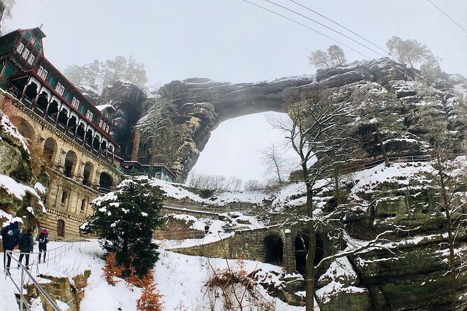 Winter Fairytale The BEST of Bohemian & Saxon Switzerland Hiking Tour - Food and warmth: lunch, snacks, and afternoon tea are truly part of the plan
